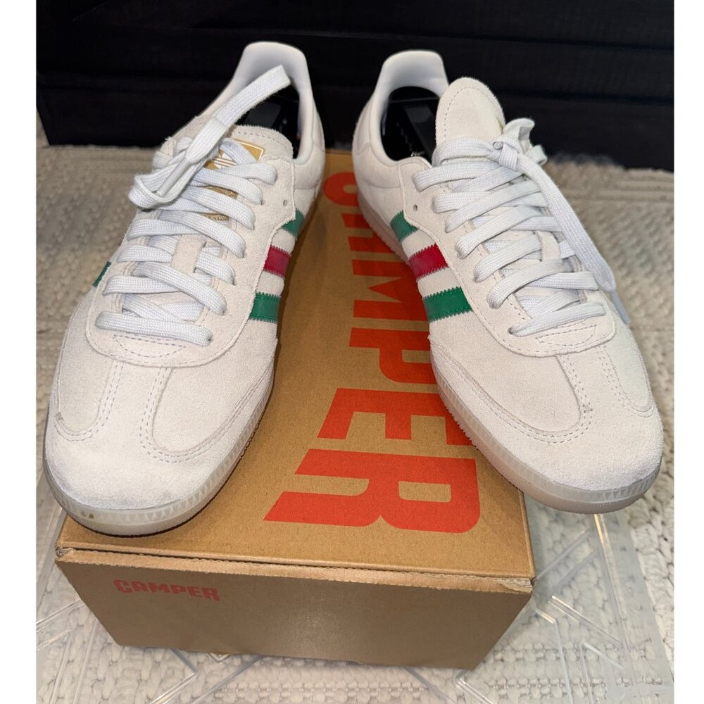 **SALE** Adidas Men's Samba OG "Italy" Sneakers (IG1826, Suede, US Size 9)